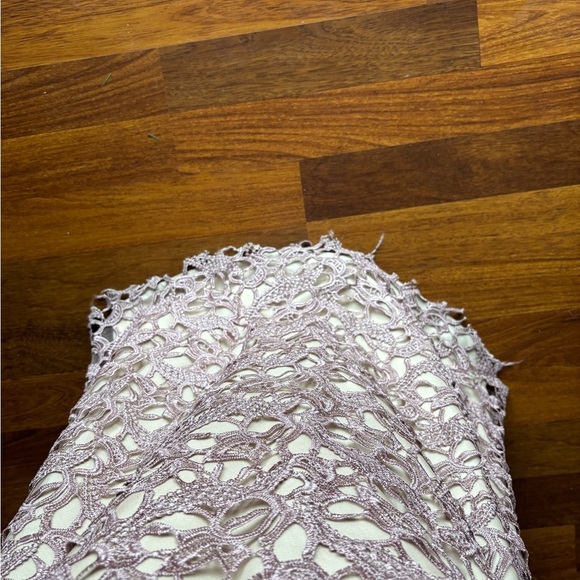 Mother of the Bride Groom Formal Floor Length Chiffon Lace Evening Dress - Picture 13 of 13